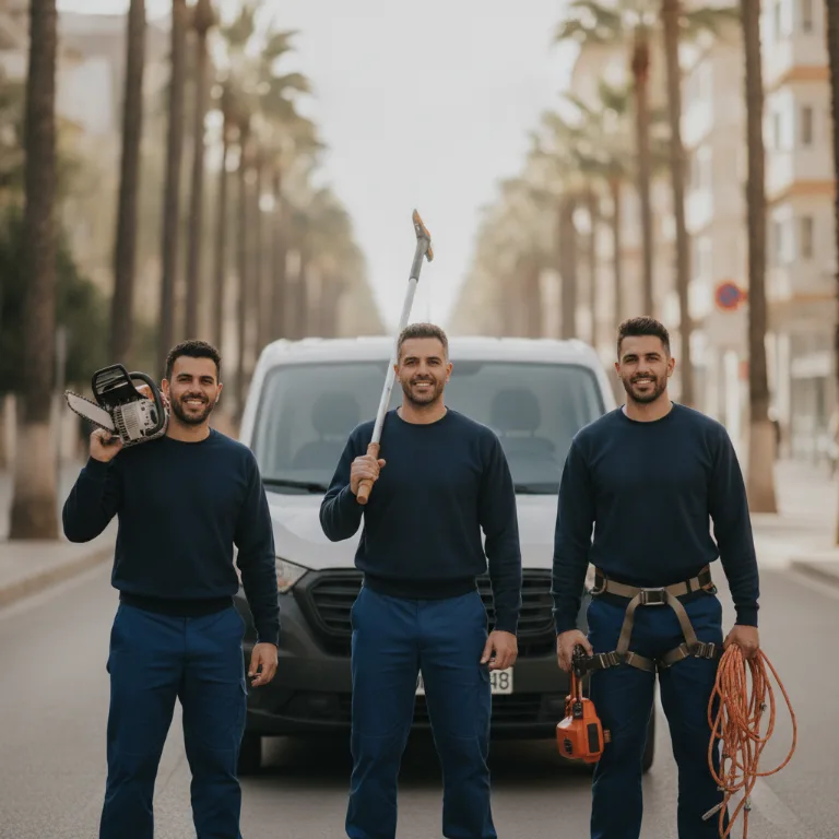 Tala de Árboles equipo en Huesca